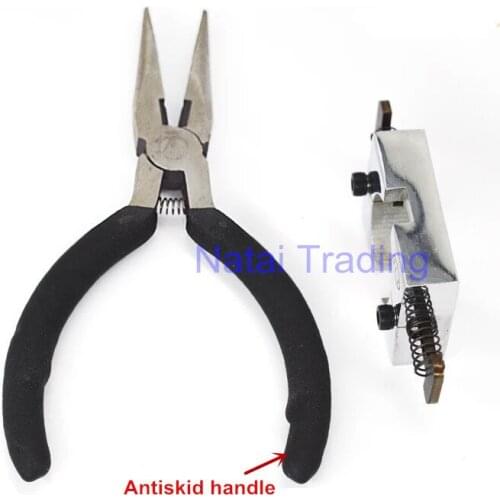 For Bosch common rail injector electromagnetic valve baffle plate remove tool, fuel solenoid valve separator dismantling tool