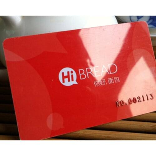 Custom VIP GLOSSY PVC card printing membership loyalty cards member magnetic strip plastic card