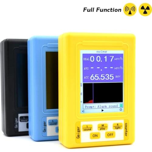 BR-9 Series Handheld Digital Display Electromagnetic Radiation Nuclear Detector EMF Geiger Counter Full-Functional Type Tester