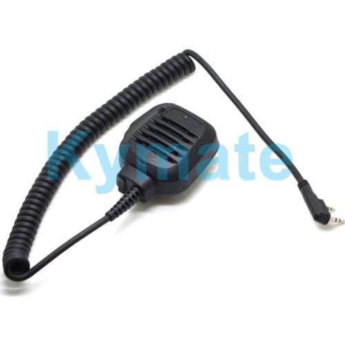 PTT Shoulder Handheld Speaker Microphone Mic as KMC-45 for Kenwood Portable Radio TK2000 TK3000 TK3207 TK3107 TH-F7 Transceiver