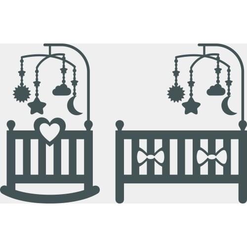 Cutting Metal Dies Baby Stroller New Stencils DIY Scrapbooking Paper Cards Craft Making Craft Decoration