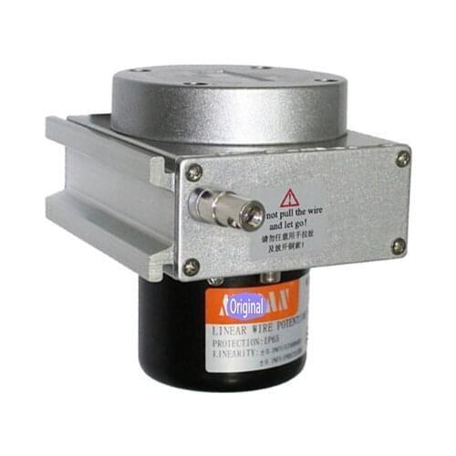 MPS-M 1500mm-4000mm Draw Wire Potentiometer Tracking Range Cable Extension Pull Wire Displacement Linear Encoder/ Sensor