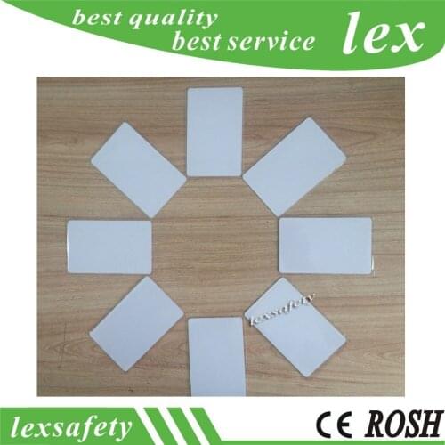High Qualtiy EM4305 Blank Chip 125Khz Smart RFID Card Plastic 100PCS/Lot For Id Card Systems