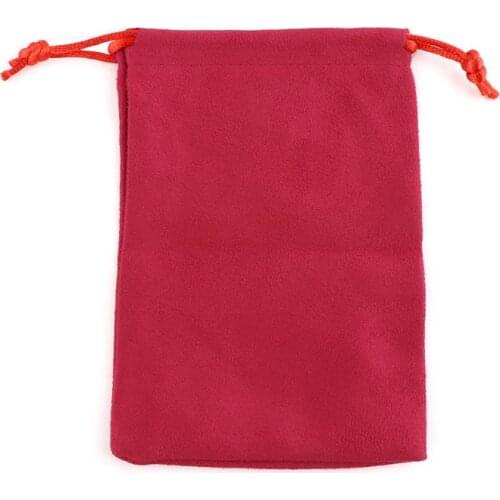 Suede Dice Bag Flannelette Bag Tarots Card Jewelry Drawstring Storage Bag Y1QE