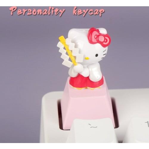1Pc Personalized Keycap Cute Mechanical Keyboard Gaming Decoration R4 Cartoons Gift Custom Key caps