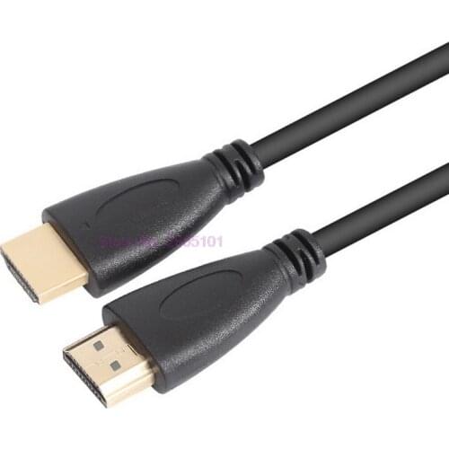 500pcs HDMI Cable video cables gold plated 1.4 1080P 3D Cable for HDTV splitter switcher 0.5m 1m 1.5m 1.8m 2m 3m 5m