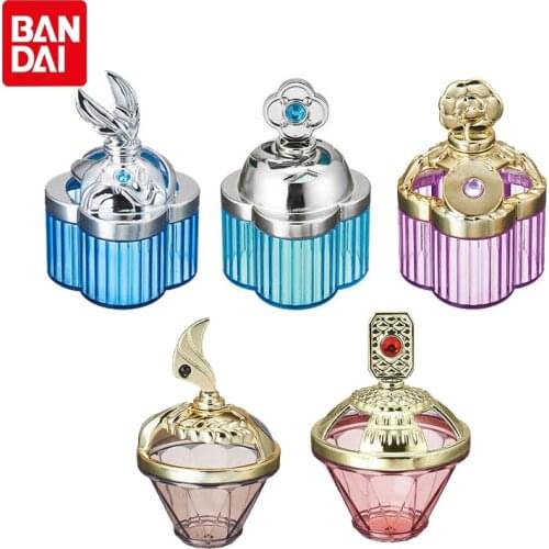 Bandai Genuine Gashapon Touken Ranbu Online Perfume Bottle Jewelry Storage Box 2 Kasenkanesada Anime Figures Gacha Toys