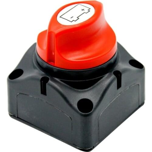 Battery Switch - 12V 24V Waterproof Battery Cut Off Switch for RV Marine Boat Car Vehicles
