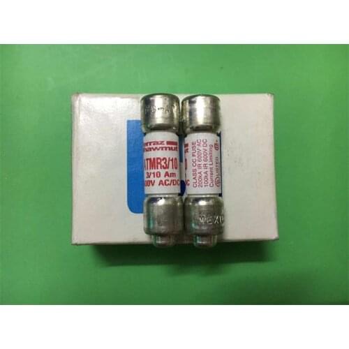 Free shipping 5pcs ATMR 3/10 Ferraz French Roland 10X38 ceramic fuse fuse 0.3A 600V genuine