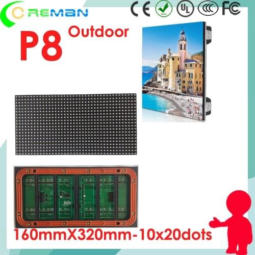 Aliexress brazil Chile Peru mexico cheap160x320 20x40 rgb led matrix panel module p8 p4 p5 p6 outdoor xxx hd video mobile led tv