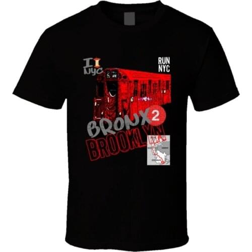 Nyc Bronx 2 Brooklyn Hip Hop Rap Runner T Shirt T shirt