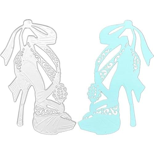 Julyarts High-heeled Shoes Cutting Dies New Stencil Craft DIY Scrapbooking Photo Album Cutting Dies Nouveau Arrivage