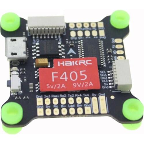 HAKRC F405 V3 Flight Controller OSD Dual BEC 5V/2A 9V/1.5A 3-9S MPU6000 for RC Racer DIY Racing Drone FPV Aircraft Accessories