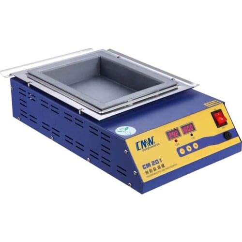 Square high temperature lead free soldering pot titanium solder furnace tin melting digital display 220V 110V CM-201 600C 1500W