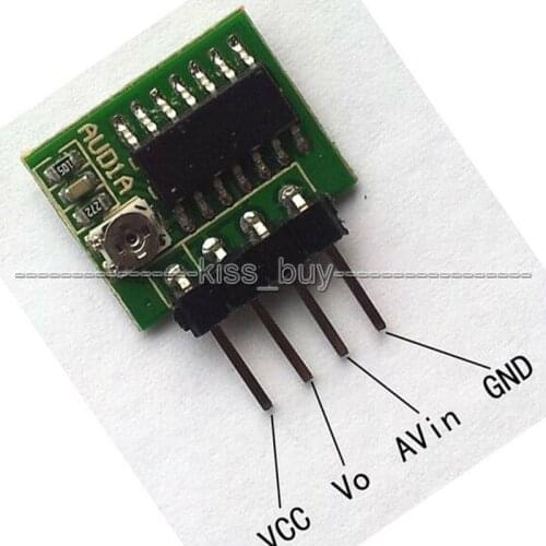 DYKB dc 3V-12V Audio/ Video Signal Monitor AV Detection Test Tester Delay Circuit Module Delay time 0.2S-60s adjustable