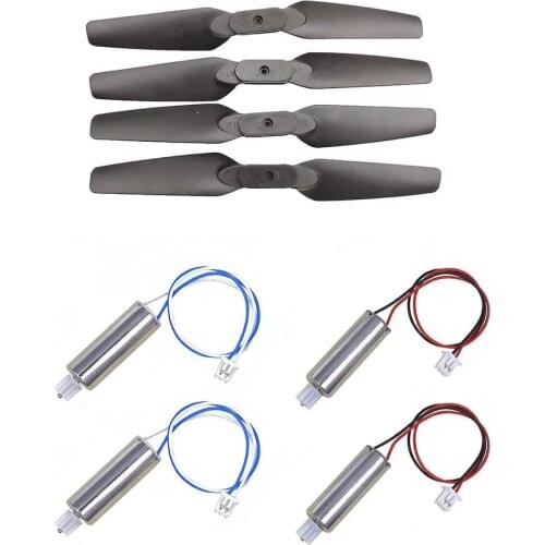 O019 JY019 E58 rc drone Lock Foldable Propellers Props Blades Set 2cw+2ccw Engines Motor