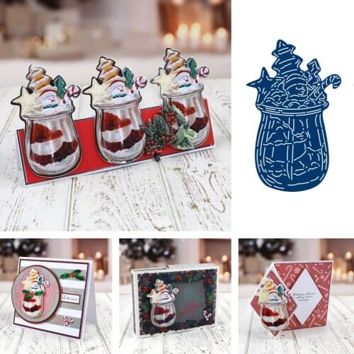 Christmas Trifle Die New Arrival 2021 Metal Cutting Die Scrapbooking DIY Decoration Craft Embossing Stansmallen Make Albums