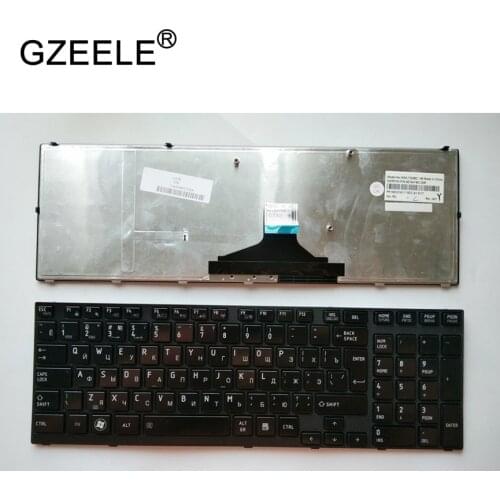 GZEELE for TOSHIBA for Satellite A660 A600 A600D A665 9Z.N4YGC.10S 9Z.N4YGC.11E 9Z.N4YGC.12M RU Russian laptop keyboard black