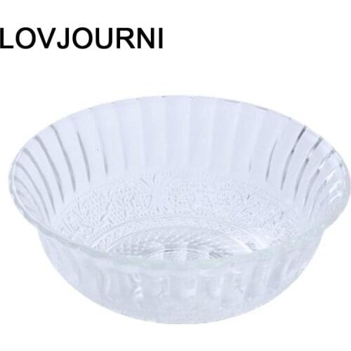 Salad Cutter Saladeira Plate Dishes Dinner Set Fruit Food Container Utensil Tableware Flatware Dinnerware Frutero Glass Bowl