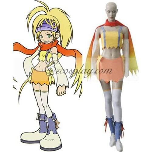 Kingdom Hearts 2 Fairy Rikku Cosplay Costume E001