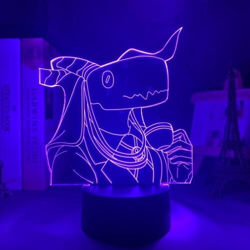 The Ancient Magus Bride Elias Ainsworth Led Night Light for Bedroom Decor Gift Colorful Nightlight Anime 3d Lamp Elias Ainsworth