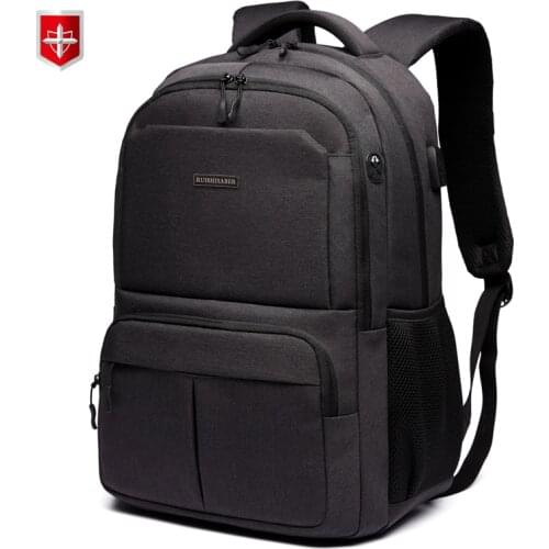 New Swiss Waterproof Oxford Business Backpack Men External Charging USB Function 15.6" Laptop Backpack Travel Bag Wmen Mochila