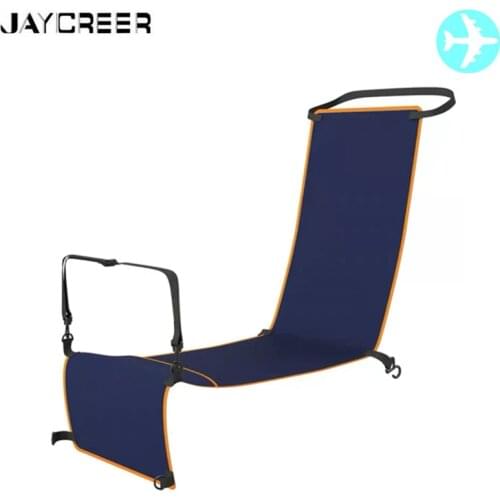 JayCreer Airbus Boeing Aircraft Seat Cushion and Foot Rest Hammock For Airplane Travel