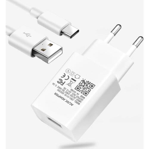 USB Charger For Samsung Galaxy A12 A02S A42 M51 M31 S S10 S9 S8 Plus Note 8 9 10 Phone Charger Wall Adapter Type-c USB Cable