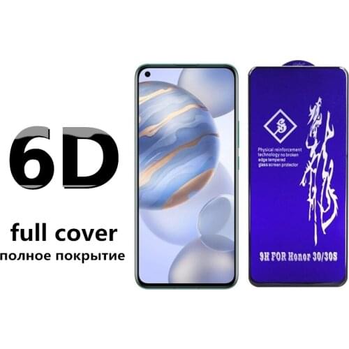 6D Protective Glass for Huawei Honor 10i 20 Pro 9X 10 Lite Safety Glass Honor 10 Lite 8X 20 Pro 9X 10I 8A Glass Screen Protector