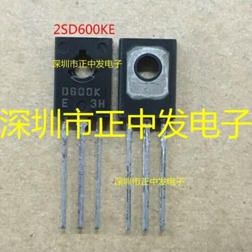 100% Original New In Stock 2SD600K D600 2SB631K 2SD600KE TO-126 10pcs/lot