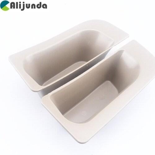2pcs/lot New Car Interior Left + Right Door Glove Slot Storage Box Container Holder Organizer Fit for Ford Focus 2009 2010 2011
