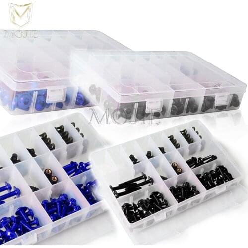 Motorcycle Accessories Fairing Bolt Screws Kit Bodywork Screw Nuts For Honda XRV750 CRF1000L Africa Twin NX650 RVF400 NC35