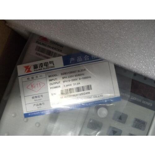 DZB312B007.5L2DK 7.5KW 220V inverter original new within box , test goods , free shipping