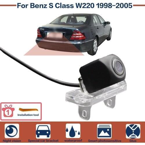 Car Rear View Reverse Backup Camera Starlight Night Vision High Quality Benz S Class W220 1998~2005