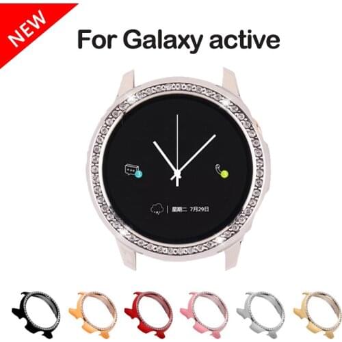 Full Coverage Screen Watch Case for Samsung Galaxy Watch 3 Active 2, 40mm 44mm Bumper Protector, HD Protection Case for Samsung