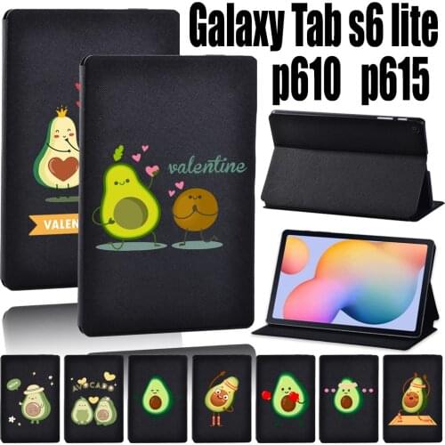 Tablet Case for Samsung Galaxy Tab S6 Lite P610/P615 10.4"Protective Case with Supporting Function+ Free Stylus