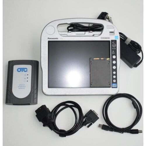 For TOYOTA IT3 OTC Global Techstream GTS OTC VIM OBD Scanner with software installed HDD/SSD Laptop CF-H2 I5 4G diagnostic tool