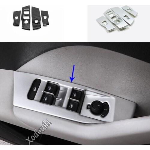 For Volkswagen VW T-cross Tcross 2018 2019 2020 2021 Sticker Body Door Window Glass Sill Armrest Lift Switch Button Trim Frame