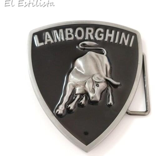 2019 New Arrival Black Bull Belt Buckles Classic Mens Hebilla for Belts of 3.8-4cm Width Cowboy Brand Metal Rings Accessories