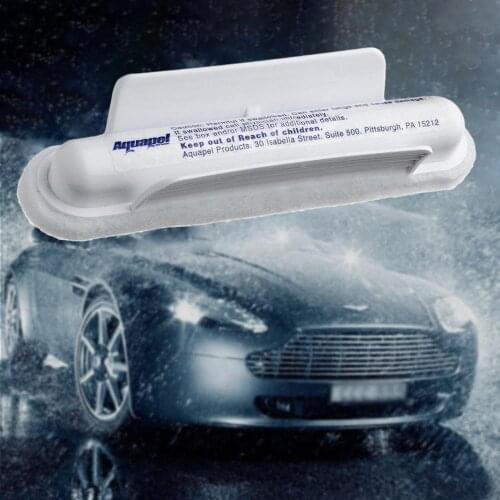 2Pc Anti Rain Water Car Windshield Wipers Vehicle Windshield Glass Window Treatment Water Rain Repellent Repel Applicator Tool