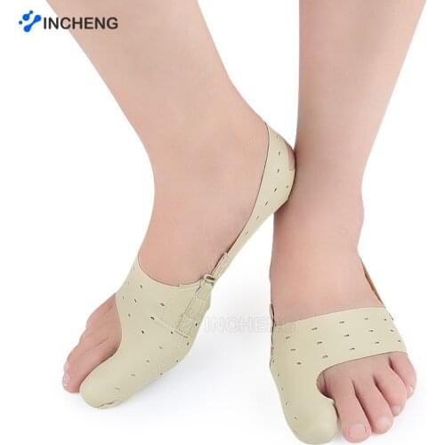Leather Orthopedic Toes Correction Insoles for Hallux Valgus Foot Corrector Bunion Pads Shoes Pad Big Bone Orthotics Insole