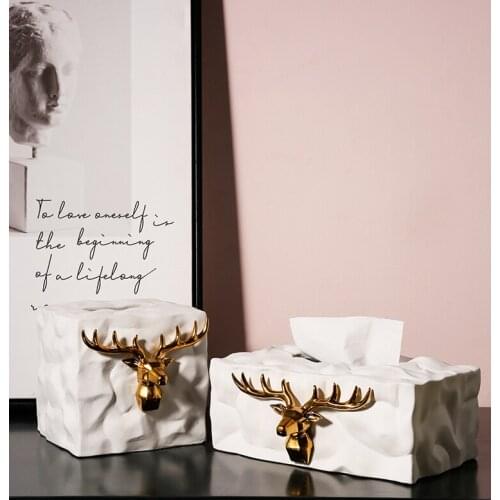 Creative Tissue Boxes Home Modern Decoration Storage Cute Table Tissue Box Holder Napkins Boite Mouchoir Home Decor Accessories