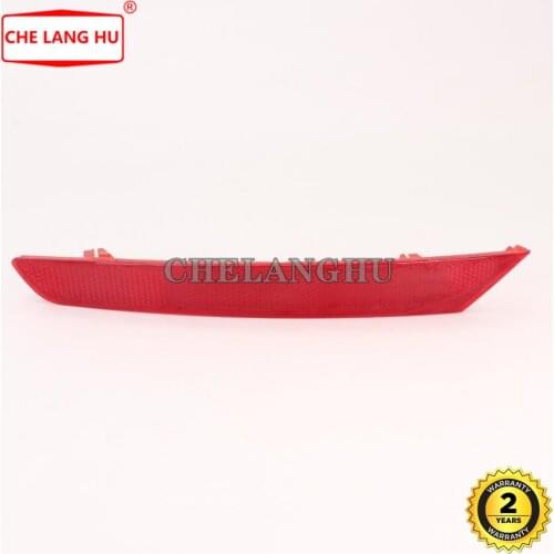 Left Side For Seat Ibiza 2 Door 2009 2010 2011 2012 Car-styling Red Rear Bumper Reflector Tail Light Bars Brake Parking Warning