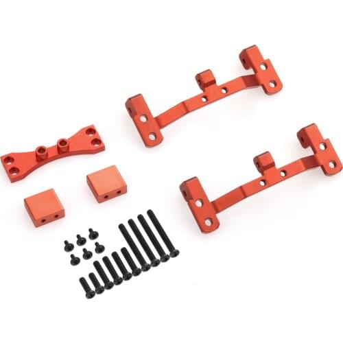 MN D90 D91 D96 MN99S 1/12 RC Car Upgrade Parts & Axle Up Servo Bracket Mount Accessories Metal Pull Rod Base Seat