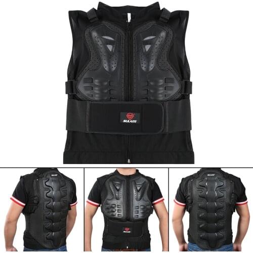 M/L/XL/XXL Moto Armor Motorcycle Jacket Body Protection Skiing Body Armor Spine Chest Back Protector Protective Gear Armor