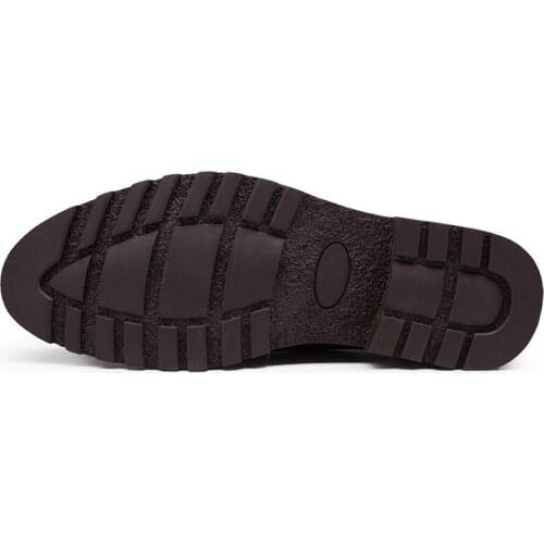 2020 New Mens Wedding Dress Shoes Genuine Leather Pointed Toe Lace Up Classic Business Formal Footwear Thick Platfrom Zapatos