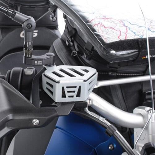 Motorcycle before Brake Pump Fluid Tank Reservoir Guard Protector Cover OIL CUP For R1200GS LC/ADV 2014-2017 R NINET 2014-2016