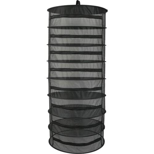 4/6/8 Layers Herb Drying Net Hanging Drying Net for Vegetable Foldable Dry Rack Bag Basket Mesh Dryer Fish Drying Net Rack