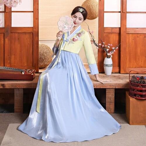 2020 New Hanfu Korean Costume Court Traditional Costume Dance Performance Costume