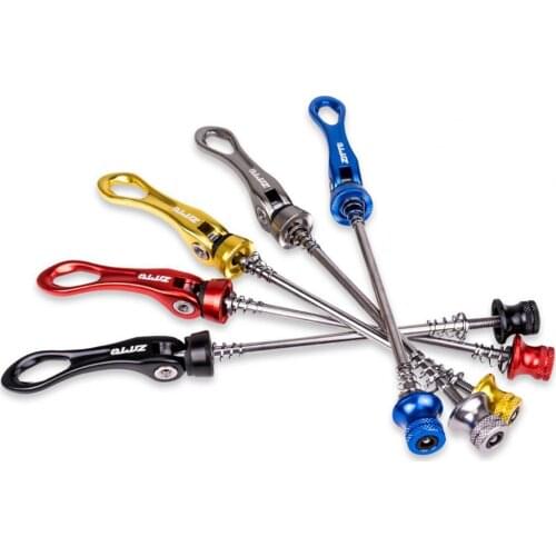 Bike Wheel Skewers Anti-oxidation Anti Slip Bike Professional Accessory Fast Release Rear Wheel Axel Skewer for Bike Raplacement